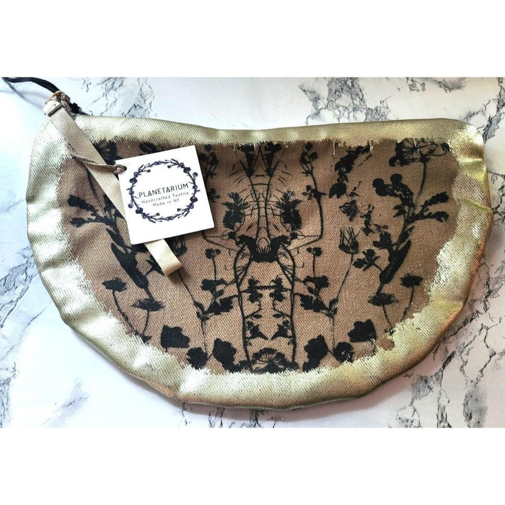 Zippered Pouch By Planterium Handcrafted NY